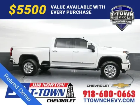 White 2025 Chevrolet Silverado 2500HD High Country for sale in Tulsa, OK