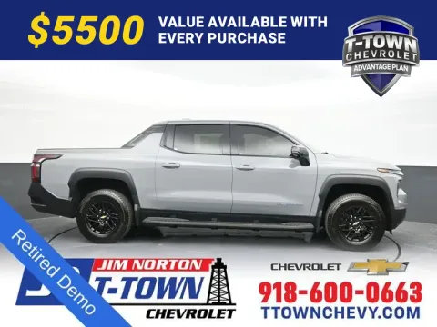 Gray 2025 Chevrolet Silverado EV LT for sale in Tulsa, OK