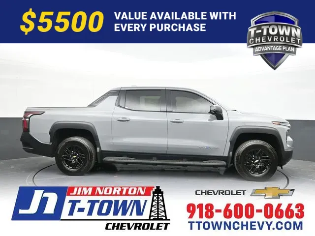 Gray 2025 Chevrolet Silverado EV LT for sale in Tulsa, OK