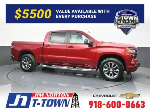 Red 2025 Chevrolet Silverado 1500 RST for sale in Tulsa, OK