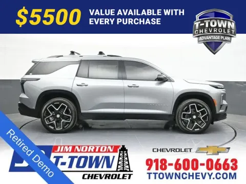 Gray 2025 Chevrolet Traverse High Country for sale in Tulsa, OK