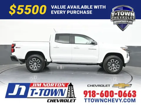 White 2025 Chevrolet Colorado Z71 for sale in Tulsa, OK