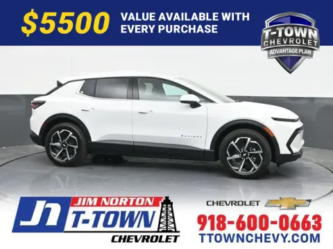 White 2026 Chevrolet Equinox EV LT for sale in Tulsa, OK