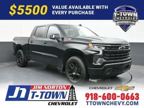 Black 2026 Chevrolet Silverado 1500 RST for sale in Tulsa, OK