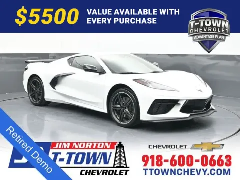 White 2026 Chevrolet Corvette Stingray for sale in Tulsa, OK