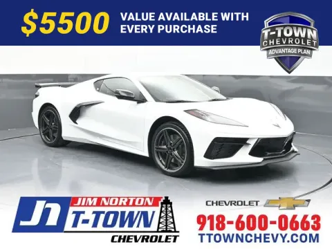 White 2026 Chevrolet Corvette Stingray for sale in Tulsa, OK
