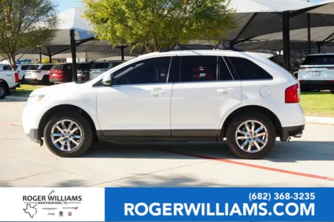 White 2011 Ford Edge Limited for sale in Weatherford, TX
