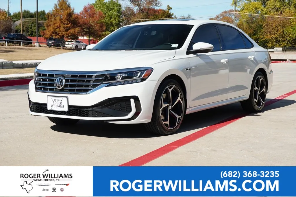 White 2022 Volkswagen Passat 2.0T R-Line for sale in Weatherford, TX