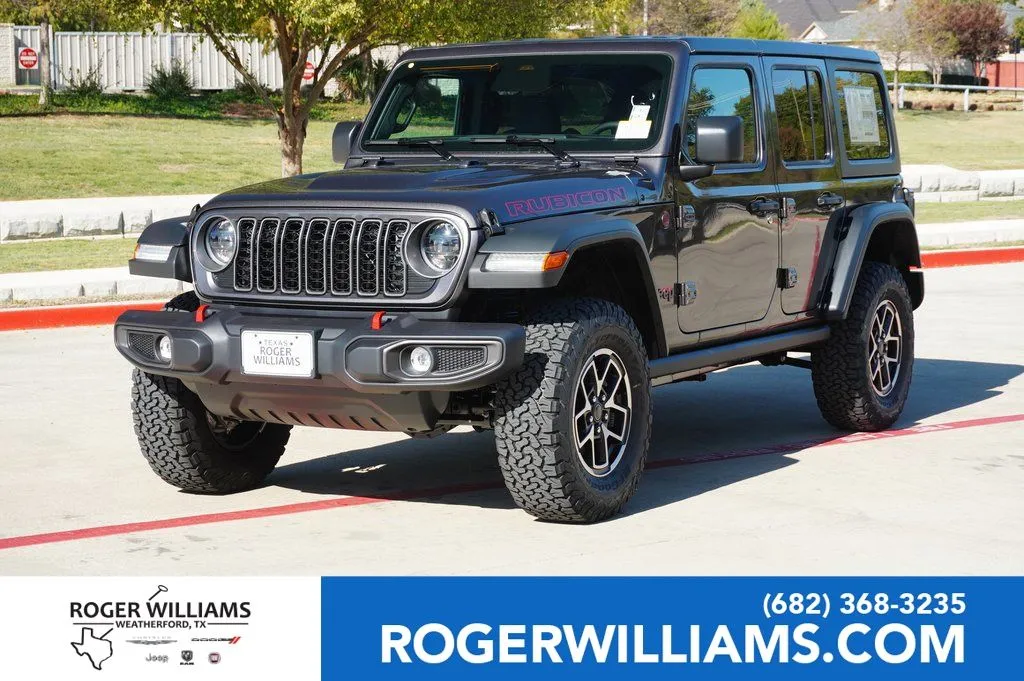 Beige 2026 Jeep Wrangler Rubicon for sale in Weatherford, TX