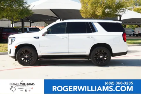 White 2021 GMC Yukon SLT for sale in Weatherford, TX