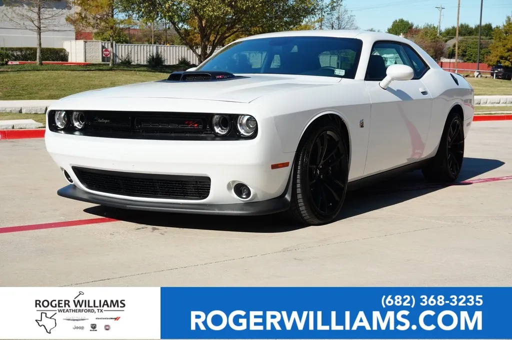 White 2022 Dodge Challenger R/T Scat Pack for sale in Weatherford, TX