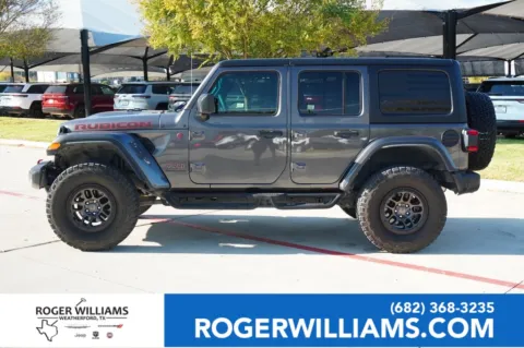Gray 2023 Jeep Wrangler Rubicon for sale in Weatherford, TX