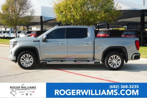 Gray 2025 GMC Sierra 1500 Denali for sale in Weatherford, TX
