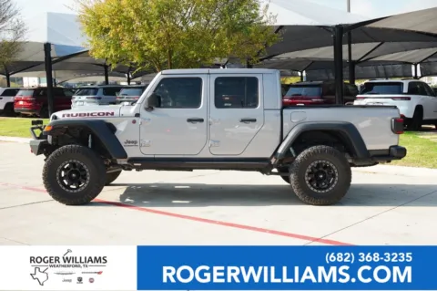Silver 2020 Jeep Gladiator Rubicon for sale in Weatherford, TX