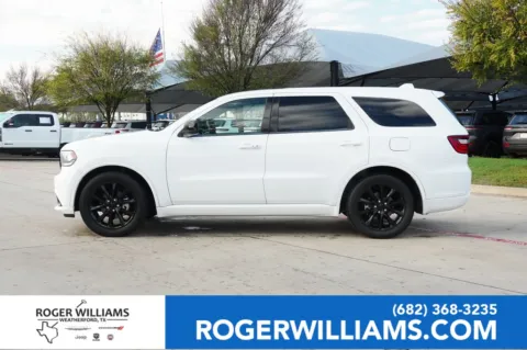 White 2017 Dodge Durango SXT for sale in Weatherford, TX