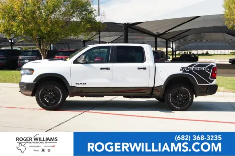 White 2025 Ram 1500 Rebel for sale in Weatherford, TX
