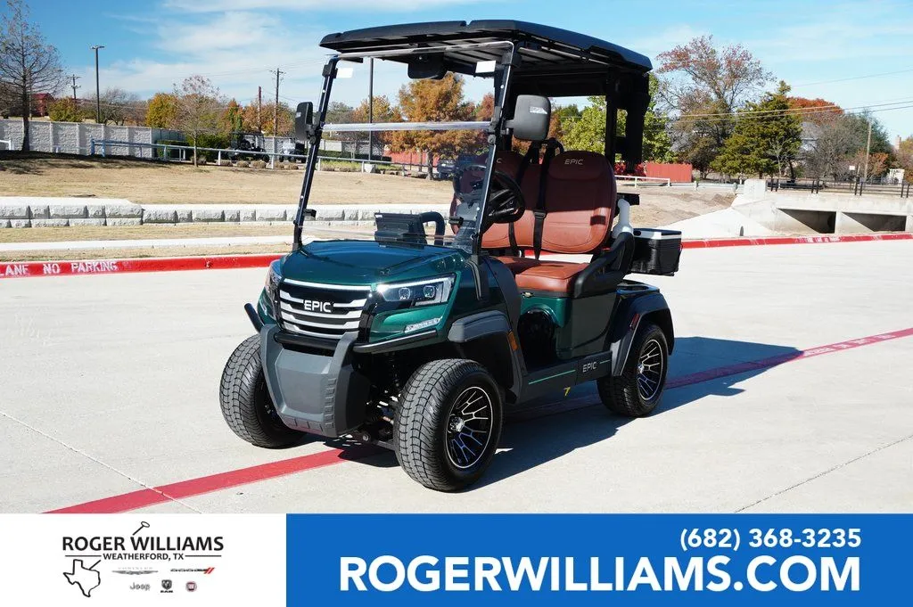 Green 2026 Epic E20 GOLF CART for sale in Weatherford, TX