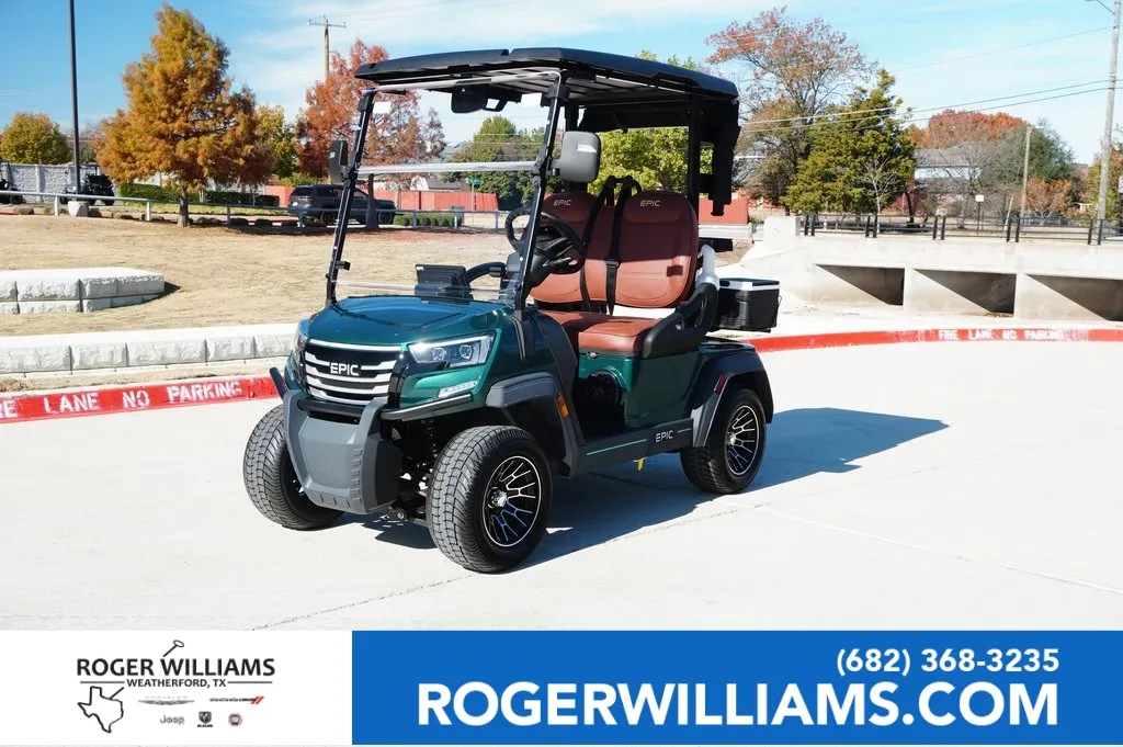 Green 2026 Epic E20 GOLF CART for sale in Weatherford, TX