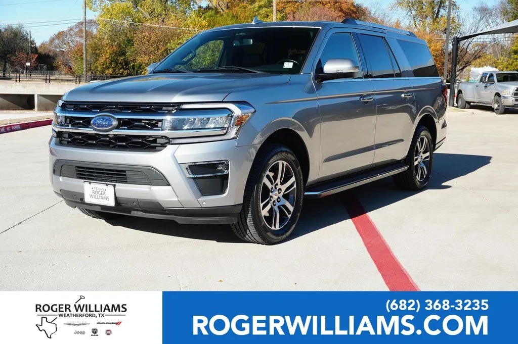Silver 2022 Ford Expedition Max Limited for sale in Weatherford, TX