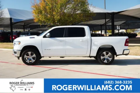 White 2023 Ram 1500 Laramie for sale in Weatherford, TX