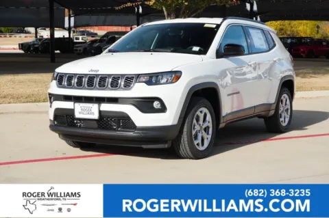 White 2026 Jeep Compass Latitude for sale in Weatherford, TX