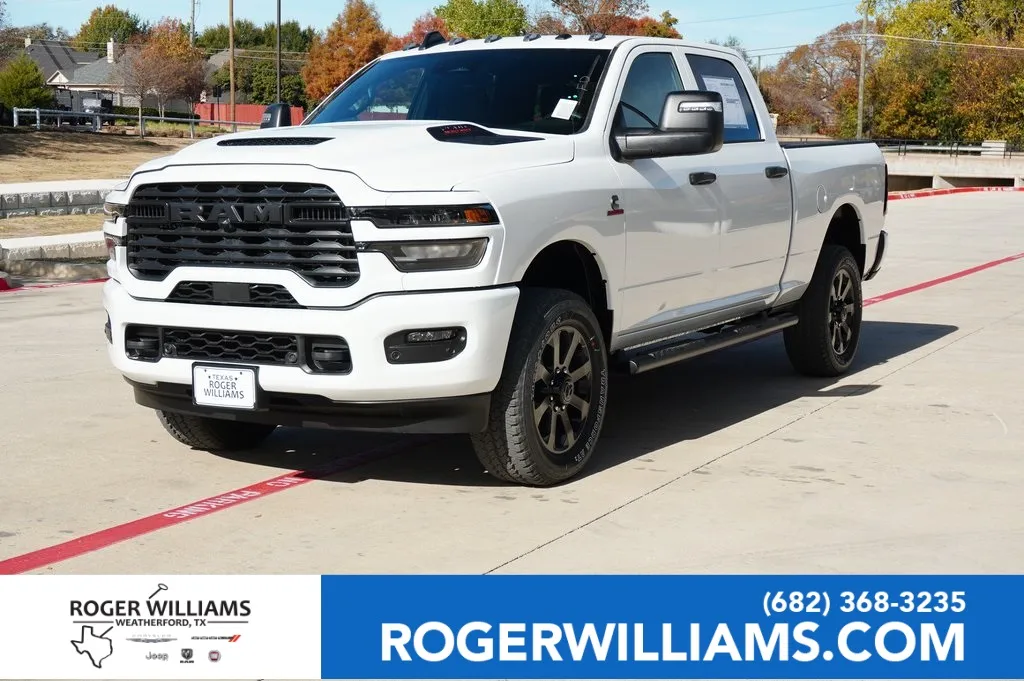 White 2026 Ram 2500 Black Express for sale in Weatherford, TX