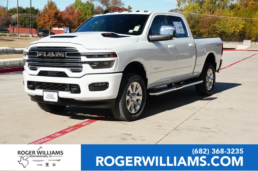 White 2026 Ram 2500 Laramie for sale in Weatherford, TX