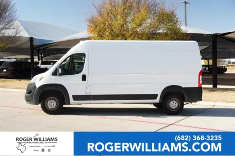 White 2024 Ram ProMaster Cargo Van Tradesman for sale in Weatherford, TX