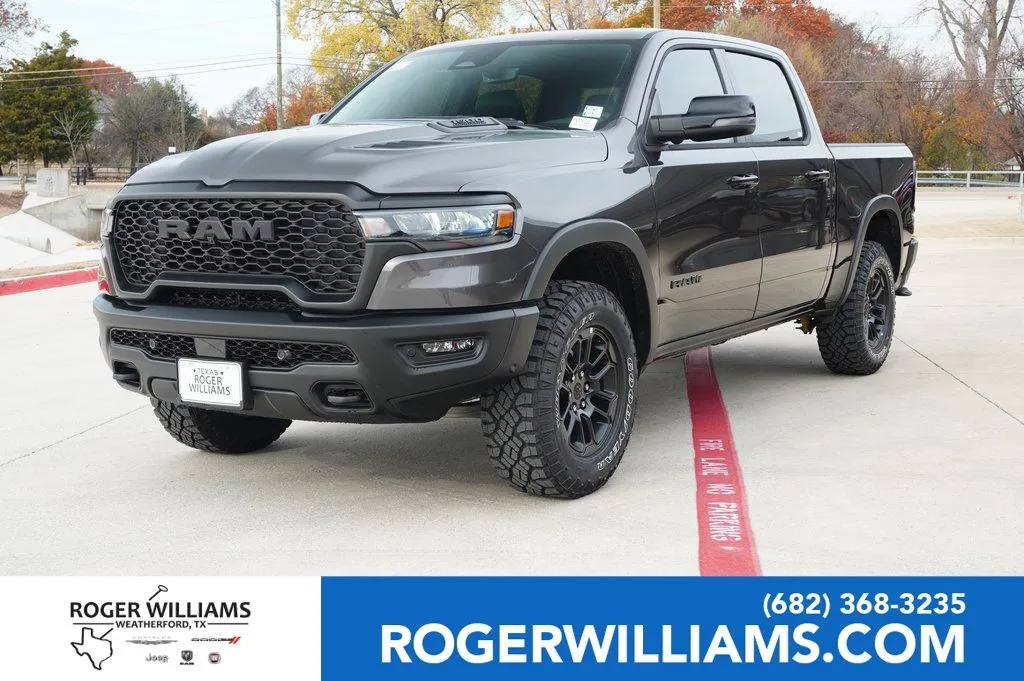 Gray 2026 Ram 1500 Rebel for sale in Weatherford, TX