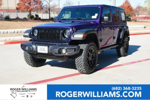 Purple 2026 Jeep Wrangler Willys for sale in Weatherford, TX