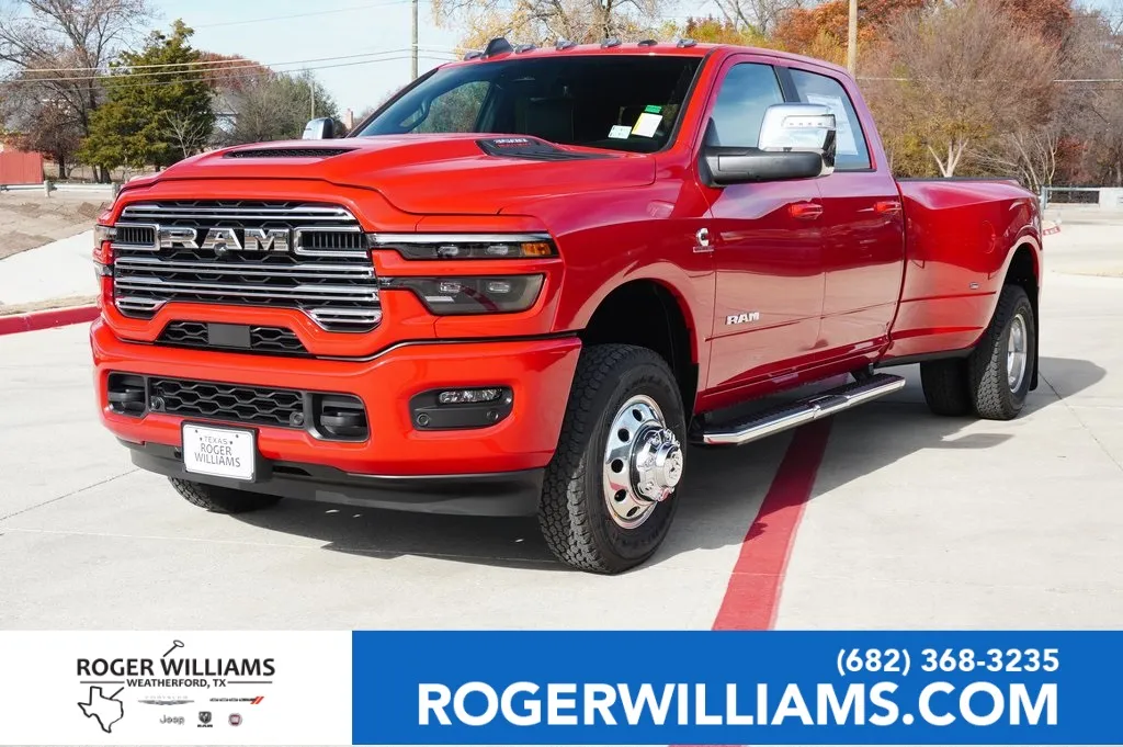 Red 2026 Ram 3500 Laramie for sale in Weatherford, TX