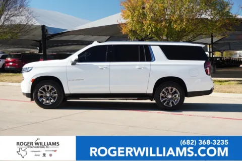 White 2024 Chevrolet Suburban LT for sale in Weatherford, TX