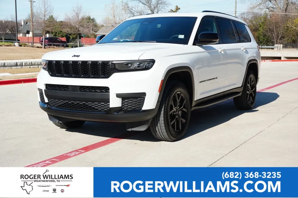 White 2024 Jeep Grand Cherokee L Altitude X for sale in Weatherford, TX