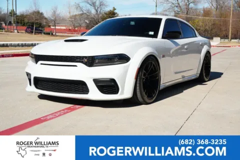 White 2023 Dodge Charger Scat Pack Widebody for sale in Weatherford, TX