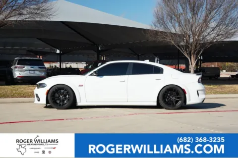 White 2023 Dodge Charger Scat Pack Widebody for sale in Weatherford, TX