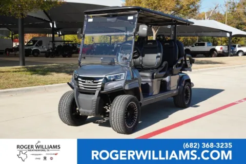 Gray 2026 Epic E60L CART for sale in Weatherford, TX