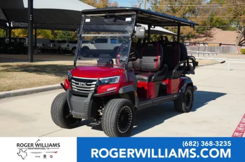 Red 2026 Epic E60L CART for sale in Weatherford, TX