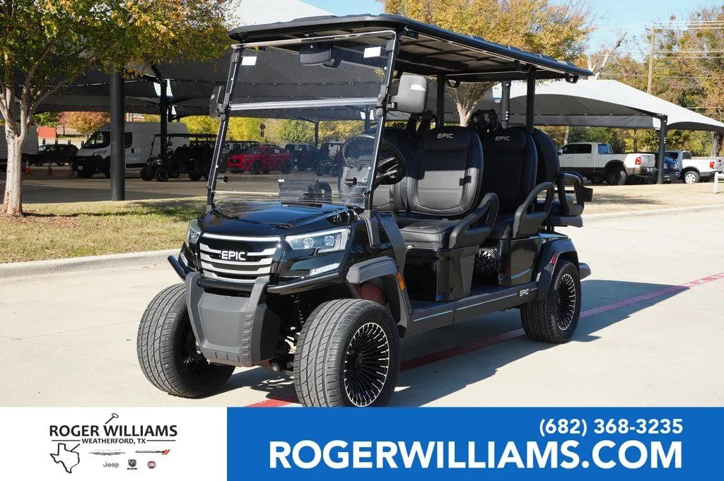 Black 2026 Epic E60L CART for sale in Weatherford, TX