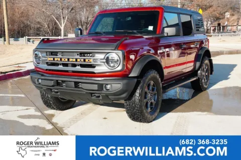 Red 2022 Ford Bronco Big Bend for sale in Weatherford, TX