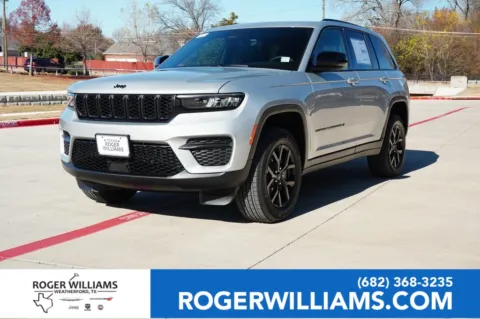 Silver 2025 Jeep Grand Cherokee Altitude X for sale in Weatherford, TX