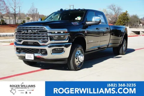 Black 2026 Ram 3500 Longhorn for sale in Weatherford, TX