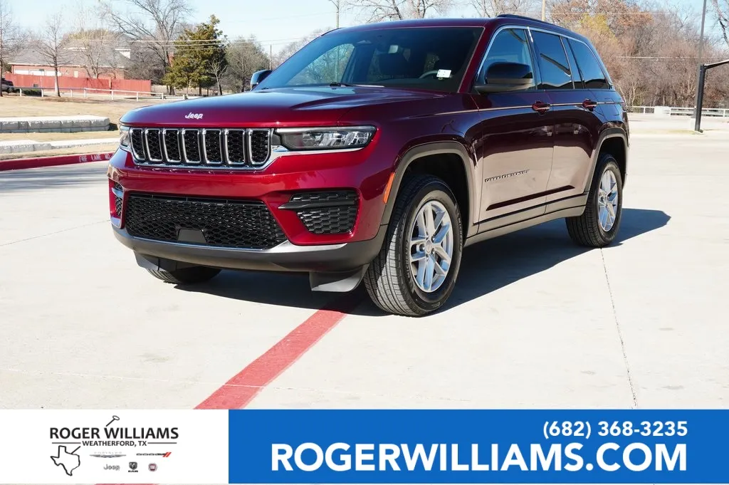 Red 2024 Jeep Grand Cherokee Laredo X for sale in Weatherford, TX