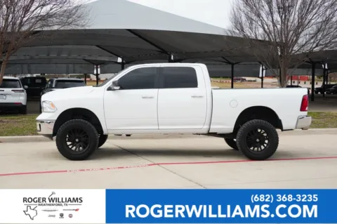 White 2018 Ram 1500 Big Horn for sale in Weatherford, TX