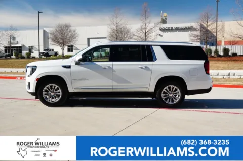 White 2023 GMC Yukon XL SLT for sale in Weatherford, TX