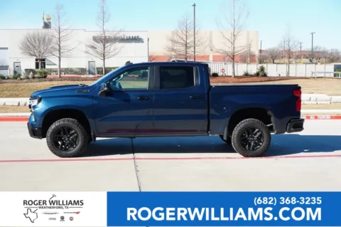 Blue 2023 Chevrolet Silverado 1500 LT Trail Boss for sale in Weatherford, TX