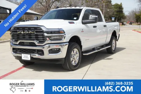 White 2026 Ram 2500 Big Horn for sale in Weatherford, TX