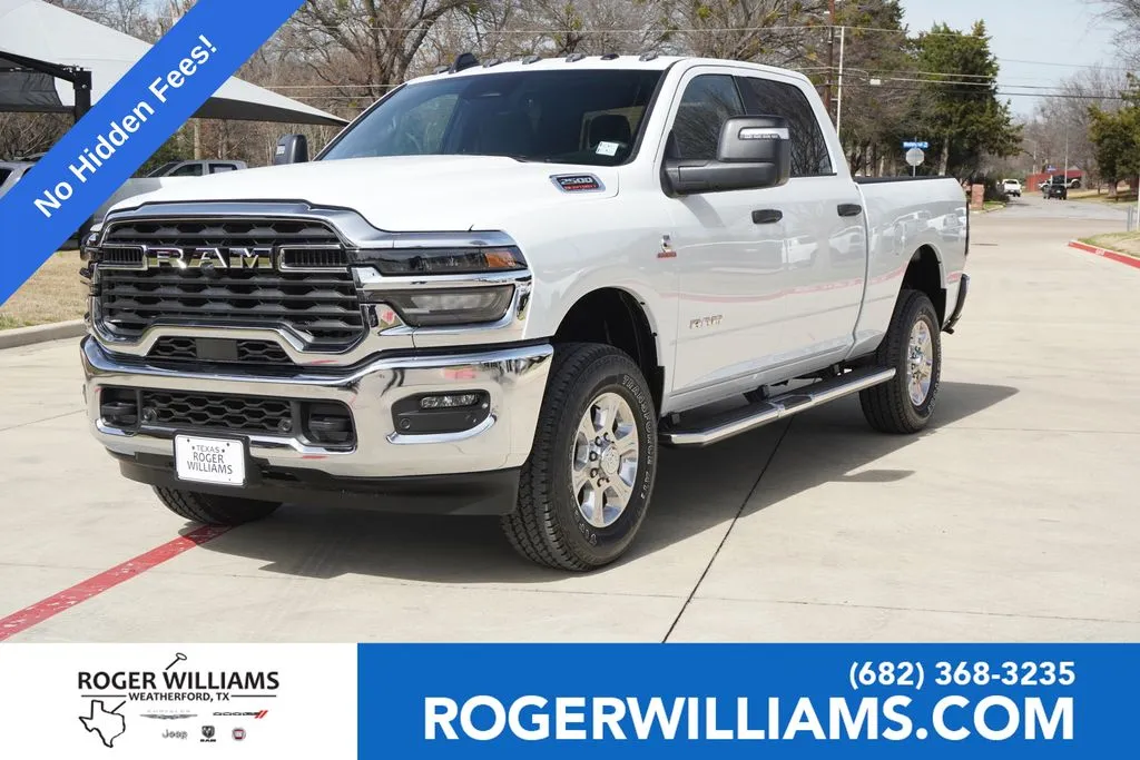 White 2026 Ram 2500 Big Horn for sale in Weatherford, TX