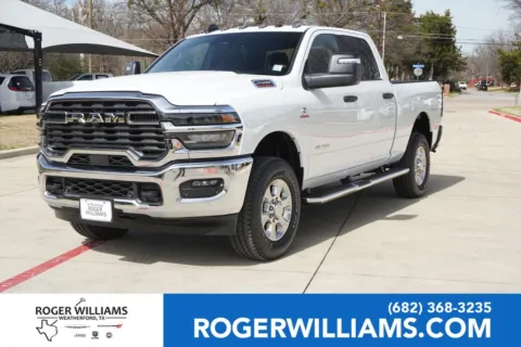 White 2026 Ram 2500 Big Horn for sale in Weatherford, TX