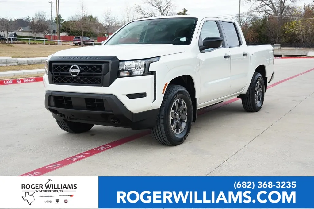 White 2022 Nissan Frontier S for sale in Weatherford, TX