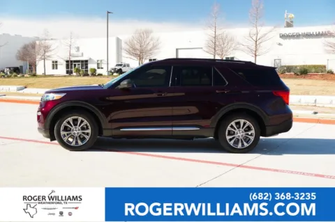 Red 2023 Ford Explorer XLT for sale in Weatherford, TX